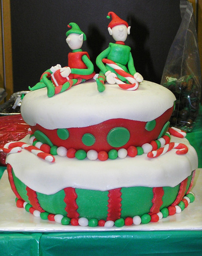 WHITE ALMOND SOUR CREAM CAKE